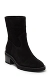 Stuart Weitzman Boulevard Moto Bootie In Black