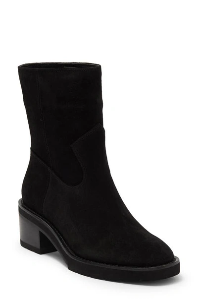 Stuart Weitzman Boulevard Moto Bootie In Black