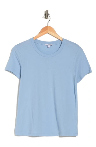 James Perse Cotton T-shirt In Delta