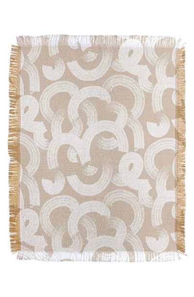 Deny Designs Becky Bailey Throw Blanket In Neutral