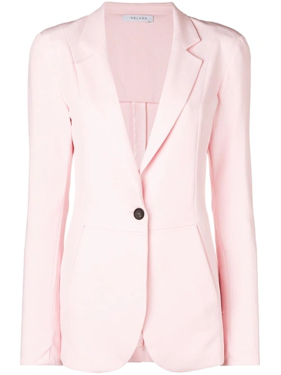 Delada Tailored Blazer - Pink