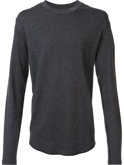 321 Long Sleeved T-shirt In Grey