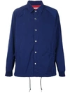 321 Coach Drawstring Buttoned Jacket In Blue