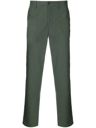 321 Regular Fit Trousers In Green