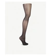 Wolford Womens Black Individual 10 Nylon-blend Tights In Nero