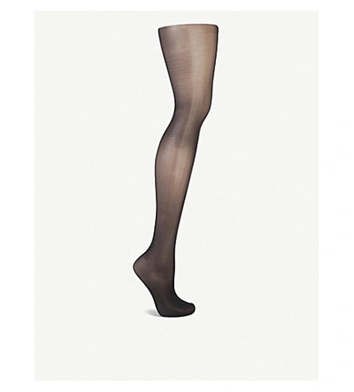 Wolford Womens Black Individual 10 Nylon-blend Tights In Nero