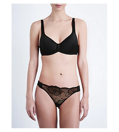 Wacoal Womens Black Basic Beauty Contour Plunge Bra