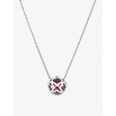 Chopard Imperiale 18ct White-gold And Amythest Necklace
