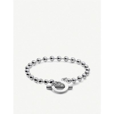 Gucci Loose Link Bracelet In Silver