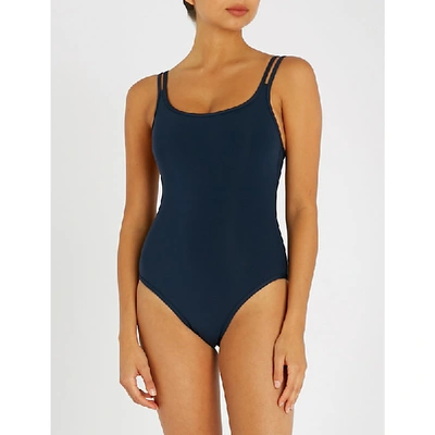 Jets By Jessika Allen Evolution Double-strap Swimsuit In Nero