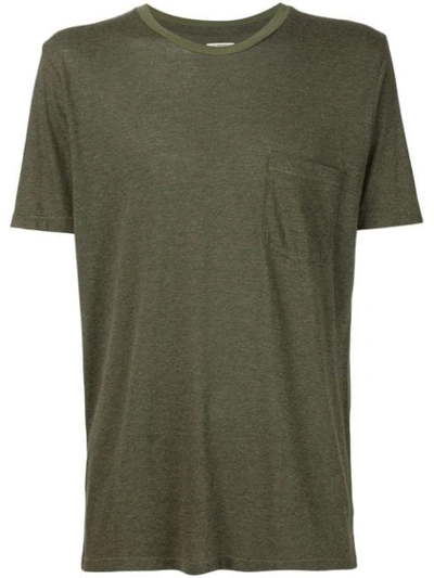 321 Chest Pocket Short-sleeve T-shirt In Green