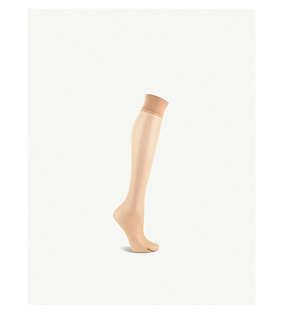 Falke Shelina 12 Denier Tights In 4679 Brasil (beige)