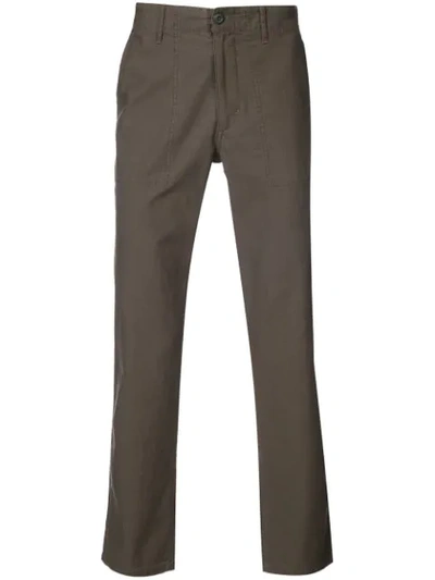 321 Regular Fit Trousers In Green