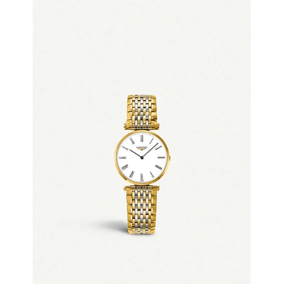 Longines Womens Gold L4.512.2.11.7 La Grande Classique Stainless Steel Watch