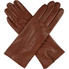 Dents Classic Silk-lined Leather Gloves In Red