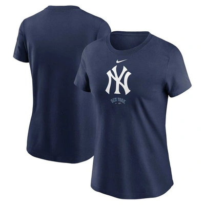 Nike Navy New York Yankees Local Nickname Lockup T-shirt In Blue