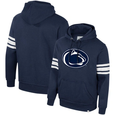 Colosseum Navy Penn State Nittany Lions Saluting Pullover Hoodie