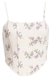 Bp. Corset Camisole In Pink/purple Biotonic Floral