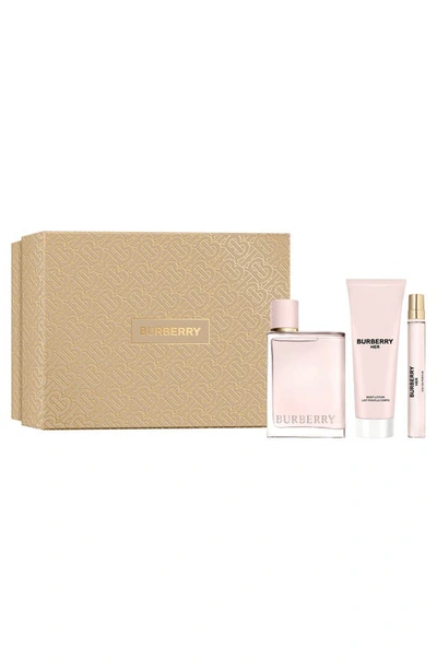 Burberry Her Eau De Parfum Set $219 Value