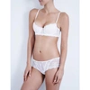 Heidi Klum Intimates Sofia Lace Contour Bra In Pink Dogwood
