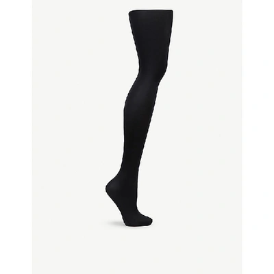 Wolford Womens Black Satin De Luxe 1000 Tights
