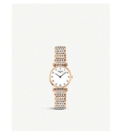 Longines Women's Mother-of-pearl L42091977 La Grande Classique Rose Gold-plated, Mother-of-pearl And