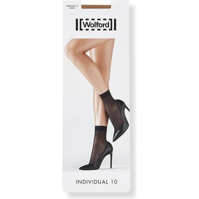 Wolford Womens Gobi Individual 10 Ankle Socks