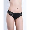 Simone Perele Womens Black Caresse Jersey And Stretch-lace Tanga Briefs