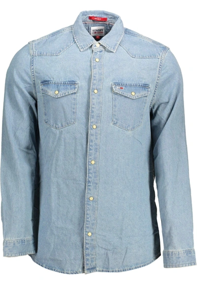 Tommy Hilfiger Light Blue Shirt In Light Blue
