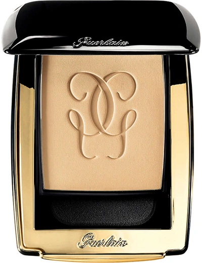 Guerlain Beige Claire Parure Gold Compact Foundation In Nero