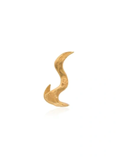Orit Elhanati Ladies 18kt Yellow Gold Nude Little Henna Earrings In Metallic