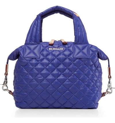 Mz Wallace Small Sutton Bag - Purple In Hyacinth