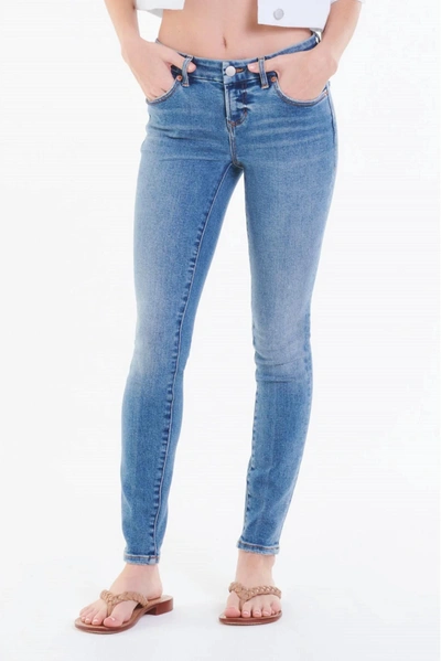 Dear John Denim Joyrich Low Rise Skinny Jean In Sunset In Pink