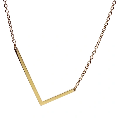 Savvy Cie Jewels 1" 18k Gold Plated Necklace In Multi