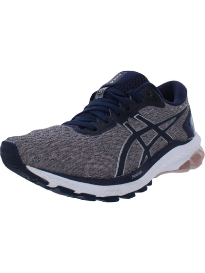 Asics Gt1000 Womens Workout Sneakers Running Shoes In Grey