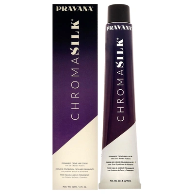 Pravana Chromasilk Creme Hair Color - 5.37 Ligh Golden Violet Brown By  For Unisex - 3 oz Hair Color