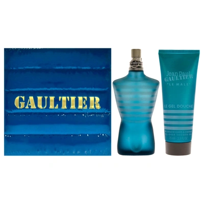 Jean Paul Gaultier Le Male By  For Men - 2 Pc Gift Set 4.2oz Edt Spray, 2.5oz All-over Shower Gel