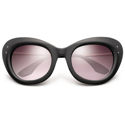Ivi Vision Faye - Rose Gold / Rose Gradient Lens In Matte Black