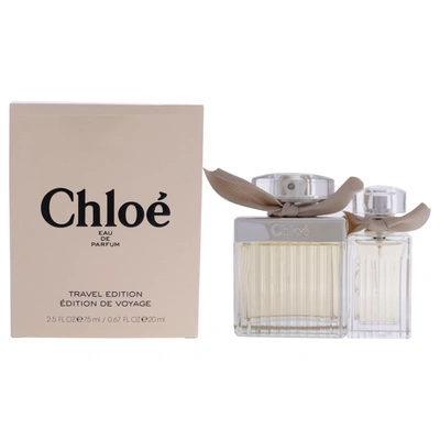 Chloé For Women - 2 Pc Gift Set 2.5oz Edp Spray, 0.67oz Edp Mini Spray