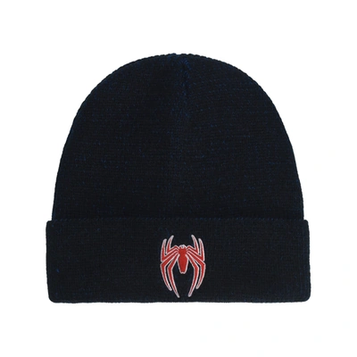 Concept One Spiderman Game Logo Beanie In Black