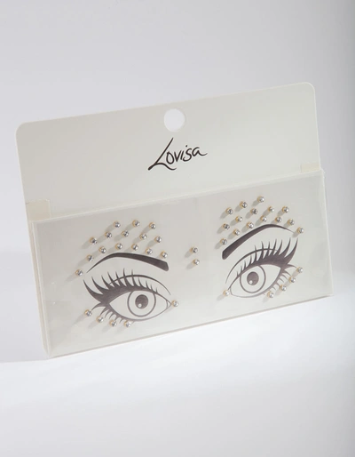 Lovisa Diamante Face Jewel Pack In Silver