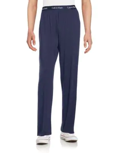 Calvin Klein Men's Sleepwear, Body Modal Pajama Pant U1143 In Blue