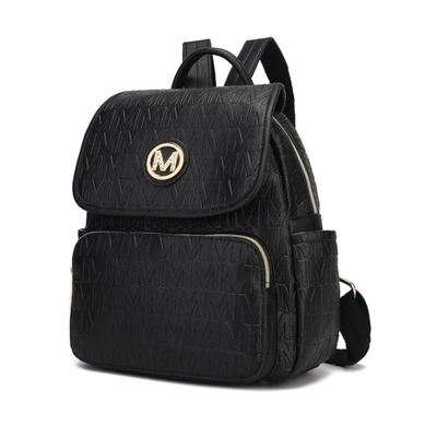 Mkf Collection By Mia K Samantha Fashion Travel Backpack In Black