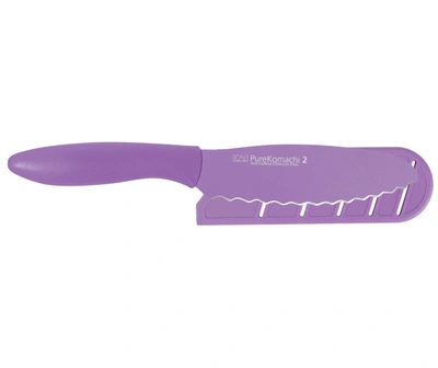 Shun Kai Pure Komachi 2 5.75-inch Scalloped Sandwich And Bagel Knife W/sheath