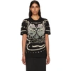 Givenchy Gemini-horoscope Crewneck Short-sleeve Cotton Tee In Black