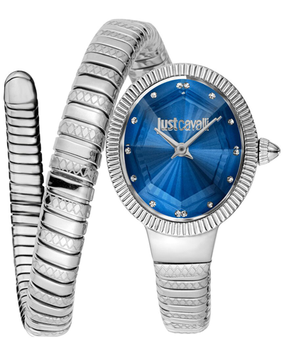 Just Cavalli Women's Ardea Watch In Blue