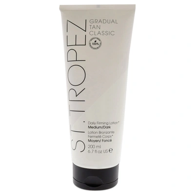 St. Tropez Gradual Tan Everyday Body Lotion - Medium-dark For Unisex 6.7 oz Lotion In White