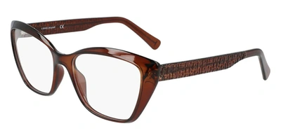 Longchamp Women's 55mm Opticals In Brown