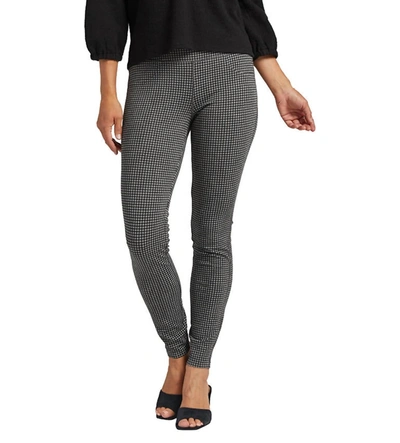 Jag Ricki Mid Rise Legging In Houndstooth In Multi