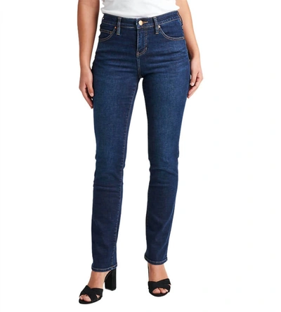 Jag Ruby Mid Rise Straight Leg Jean - Plus In Night Breeze In Multi